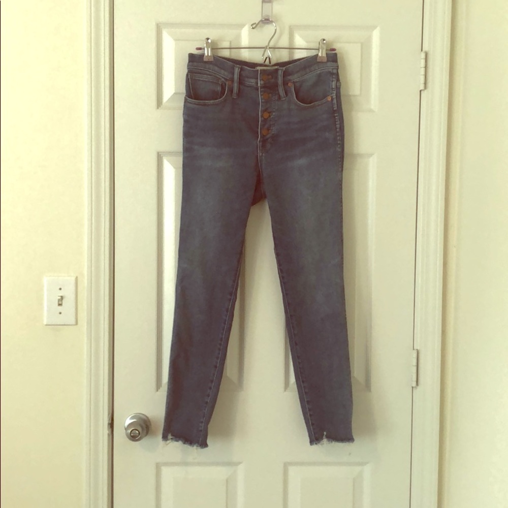 Lightly Used Madewell 10” High-Rise Skinny Jean